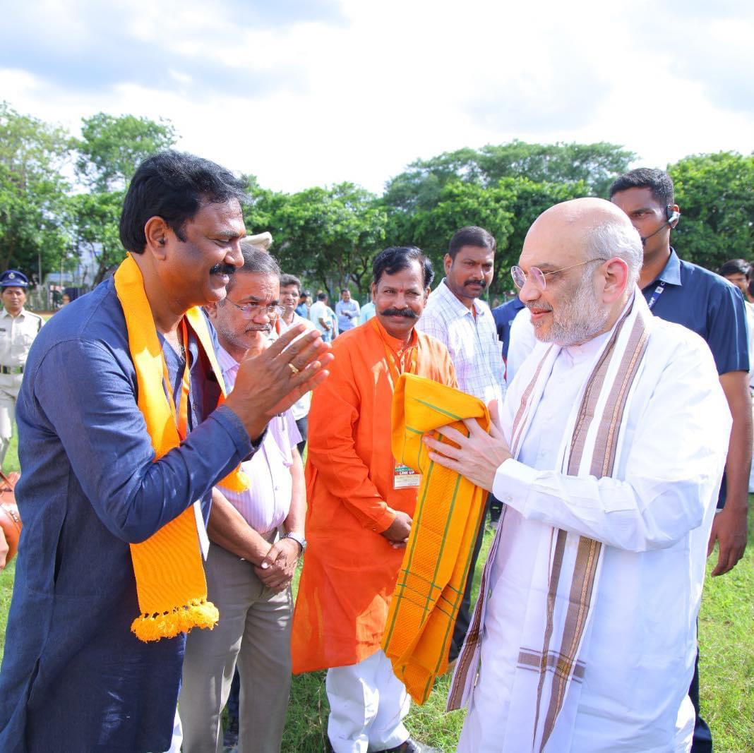 With Hon'ble Union Home Minister Shri Amit Shah